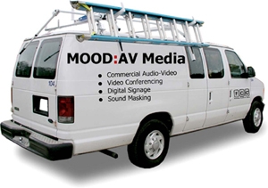 Mood Media van