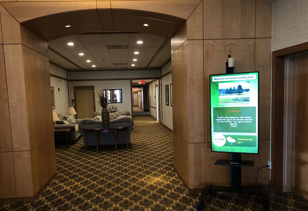 Digital Signage<br/> Colonie Golf & Country Club<br/> Albany, NY