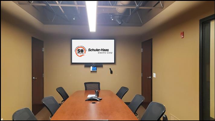 Video Conferencing Microsoft Teams Room <br/> Schuler-Haas Electric Corporation<br/> Rochester, NY