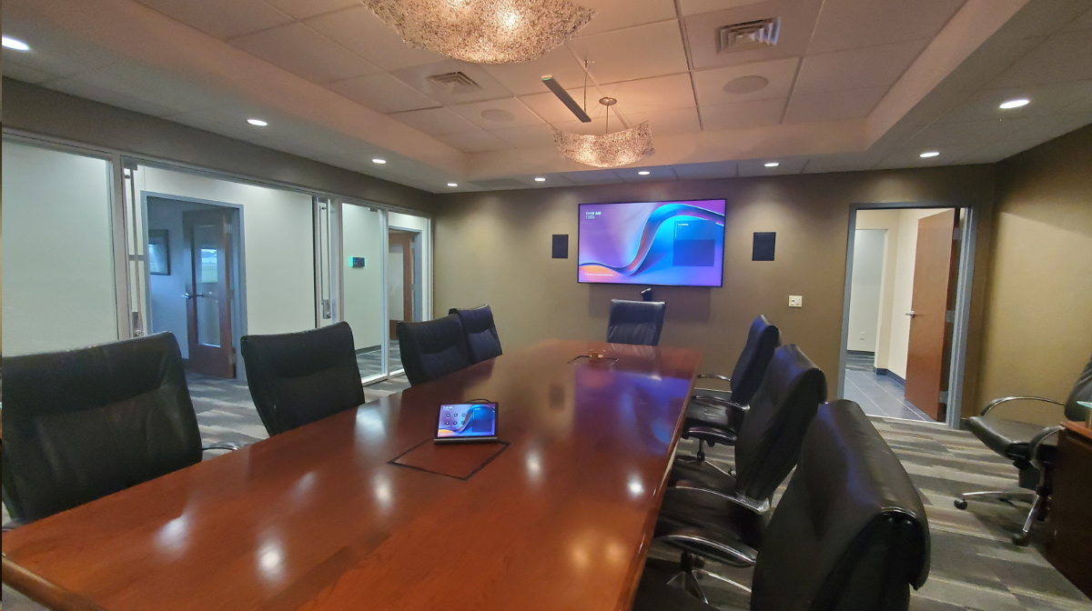 Microsoft Teams Rooms, Room Scheduling Panels, Sound Masking/White Noise, AV Systems <br> Mohawk Global <br>Syracuse, NY